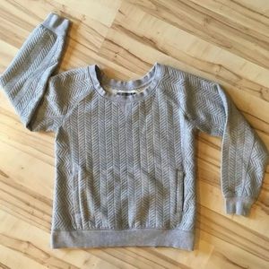 Prana Gray Sweatshirt Small